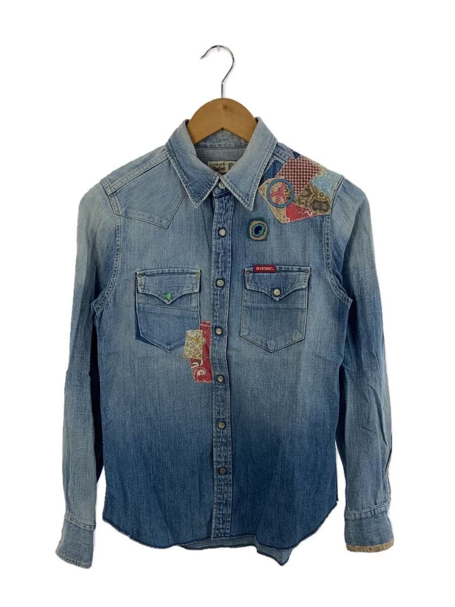 Hysteric Glamour Patchwork Western Denim Button Shirt Size US M / EU 48-50 / 2 - 1 Thumbnail