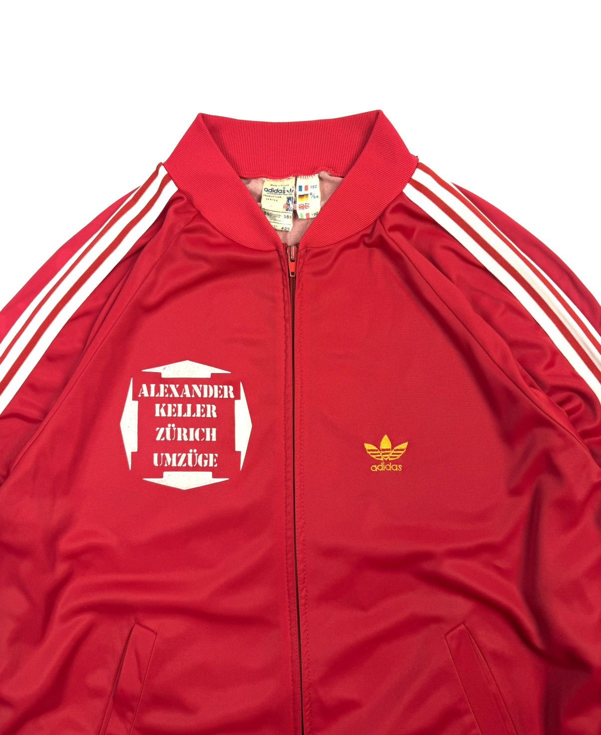 Adidas RARE 70s Adidas Ventex Archive Track Jacket France Vintage Size US L / EU 52-54 / 3 - 8 Thumbnail