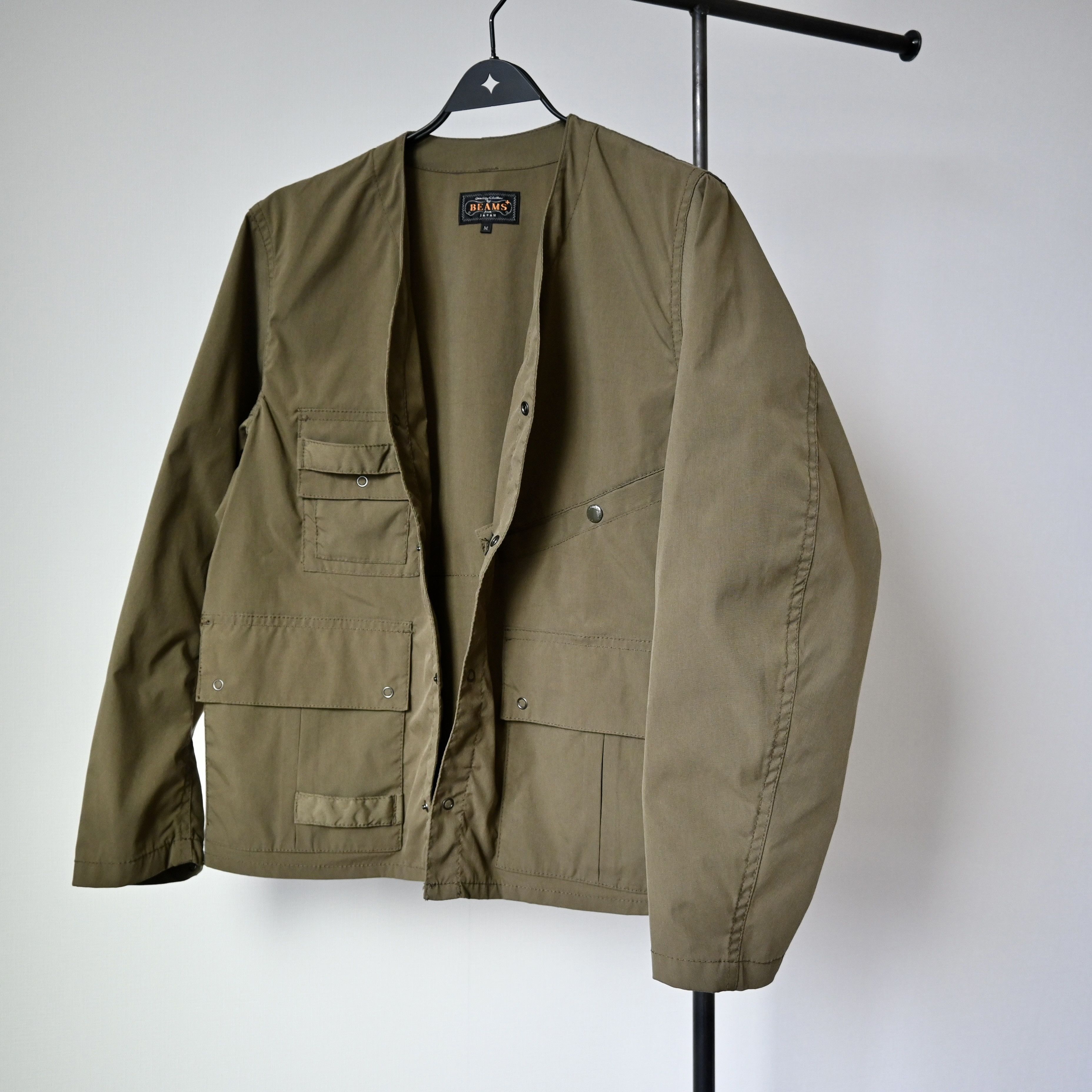 Beams Plus BEAMS PLUS x Komatsu Matere multi-pocket fishing jacket, OG Size US M / EU 48-50 / 2 - 24 Thumbnail