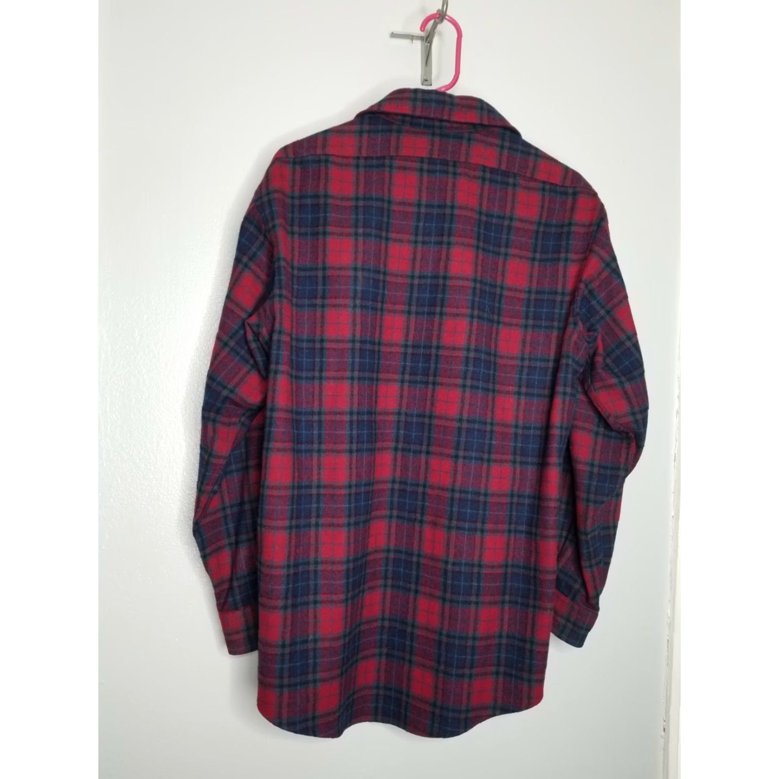 Pendleton VINTAGE Pendleton Wool Plaid Shirt Jacket Mens M USA Made Size US M / EU 48-50 / 2 - 2 Thumbnail