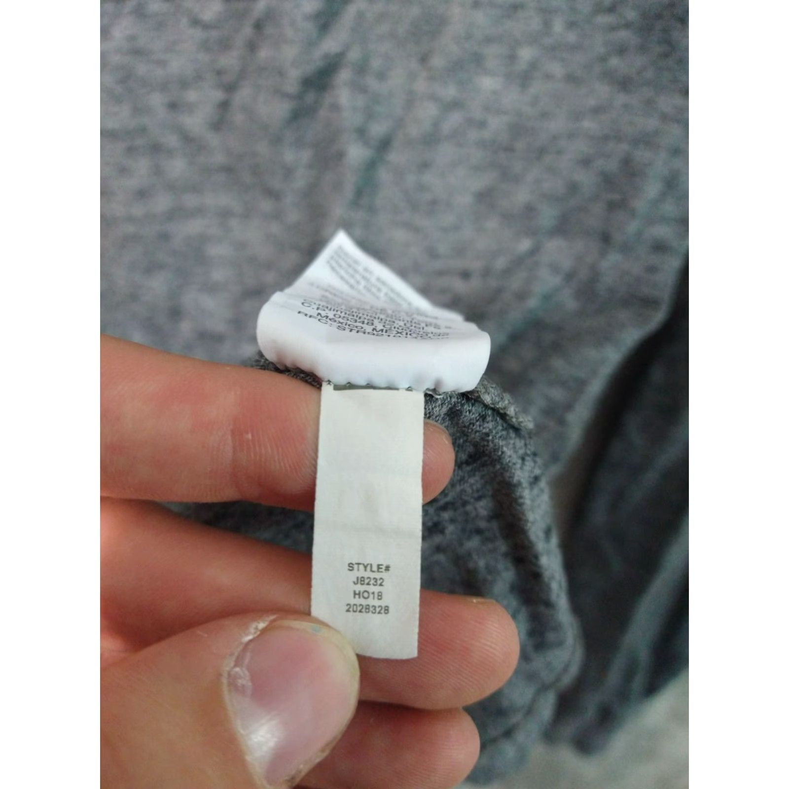 J.Crew J.CREW Gray Henley Shirt Mens Medium Long Sleeve Casual Cotton Size US M / EU 48-50 / 2 - 7 Thumbnail