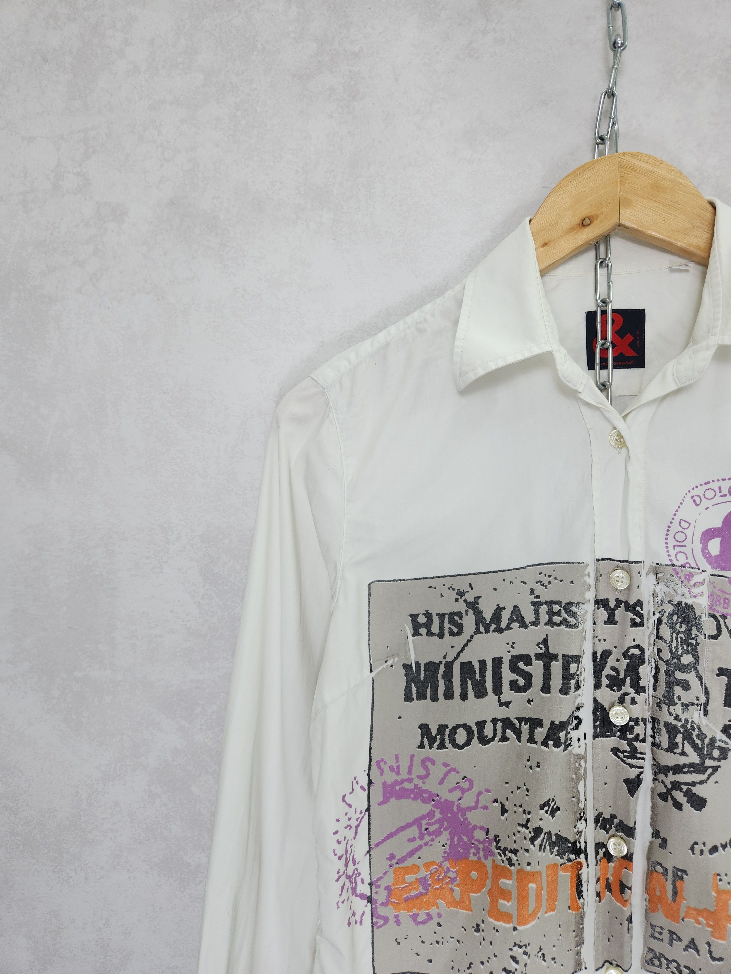 Dolce & Gabbana Dolce Gabbana expedition shirt button ups Size M / US 6-8 / IT 42-44 - 4 Thumbnail
