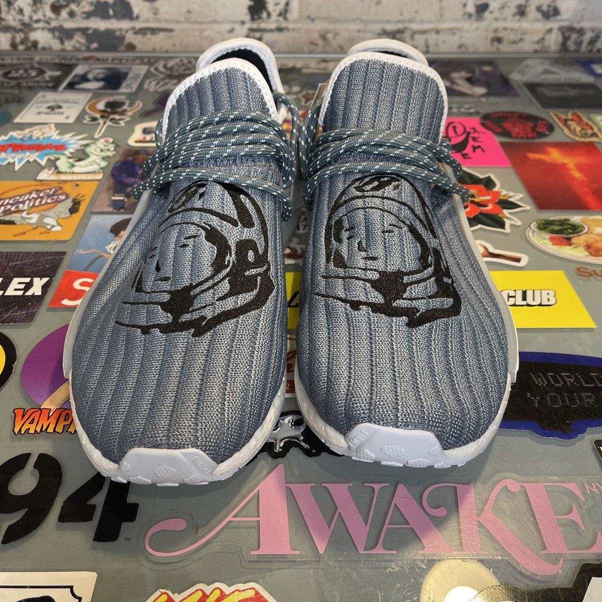 Adidas  Pharrell Adidas HU NMD Pharrell BBC Astronaut Blue Sz. 10 Brand  New | Grailed
