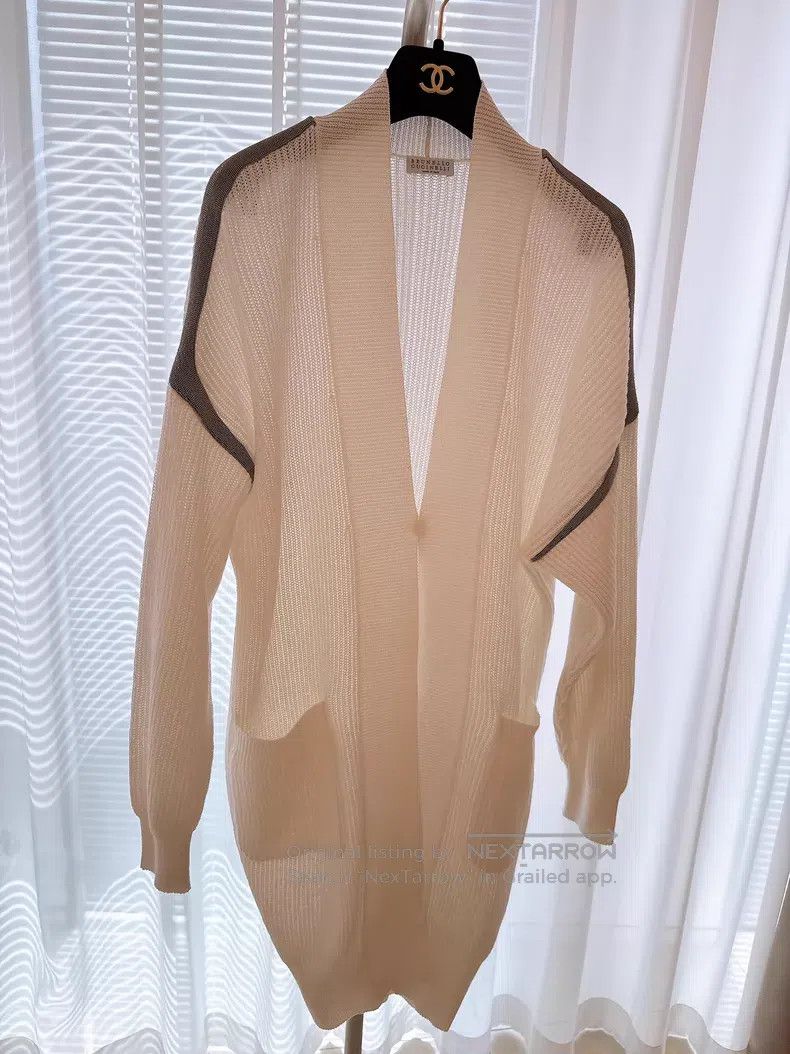 Brunello Cucinelli Brunello Cucinelli Knitted Long Shirt Size S / US 4 / IT 40 - 1 Thumbnail