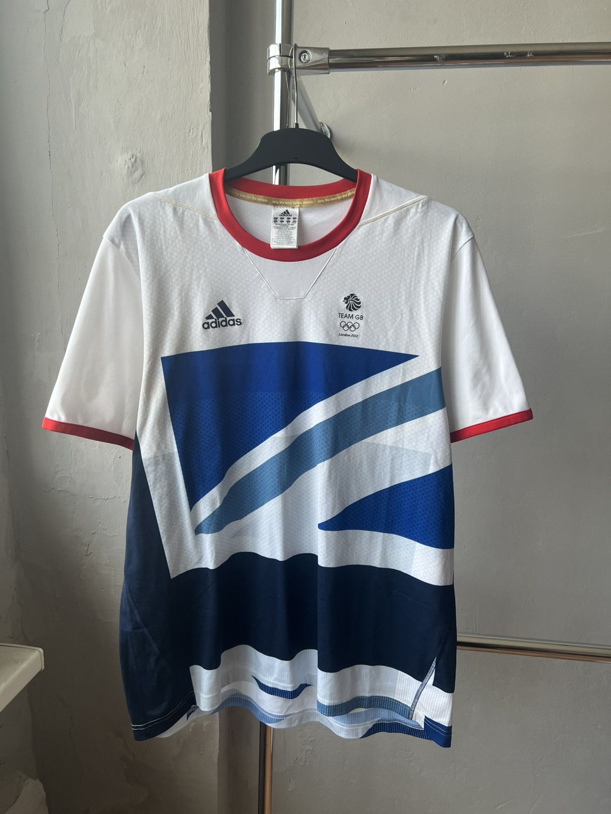 Adidas 2022 United Kingdom Olympic Team Soccer Jersey Shirt Size US XL / EU 56 / 4 - 2 Thumbnail