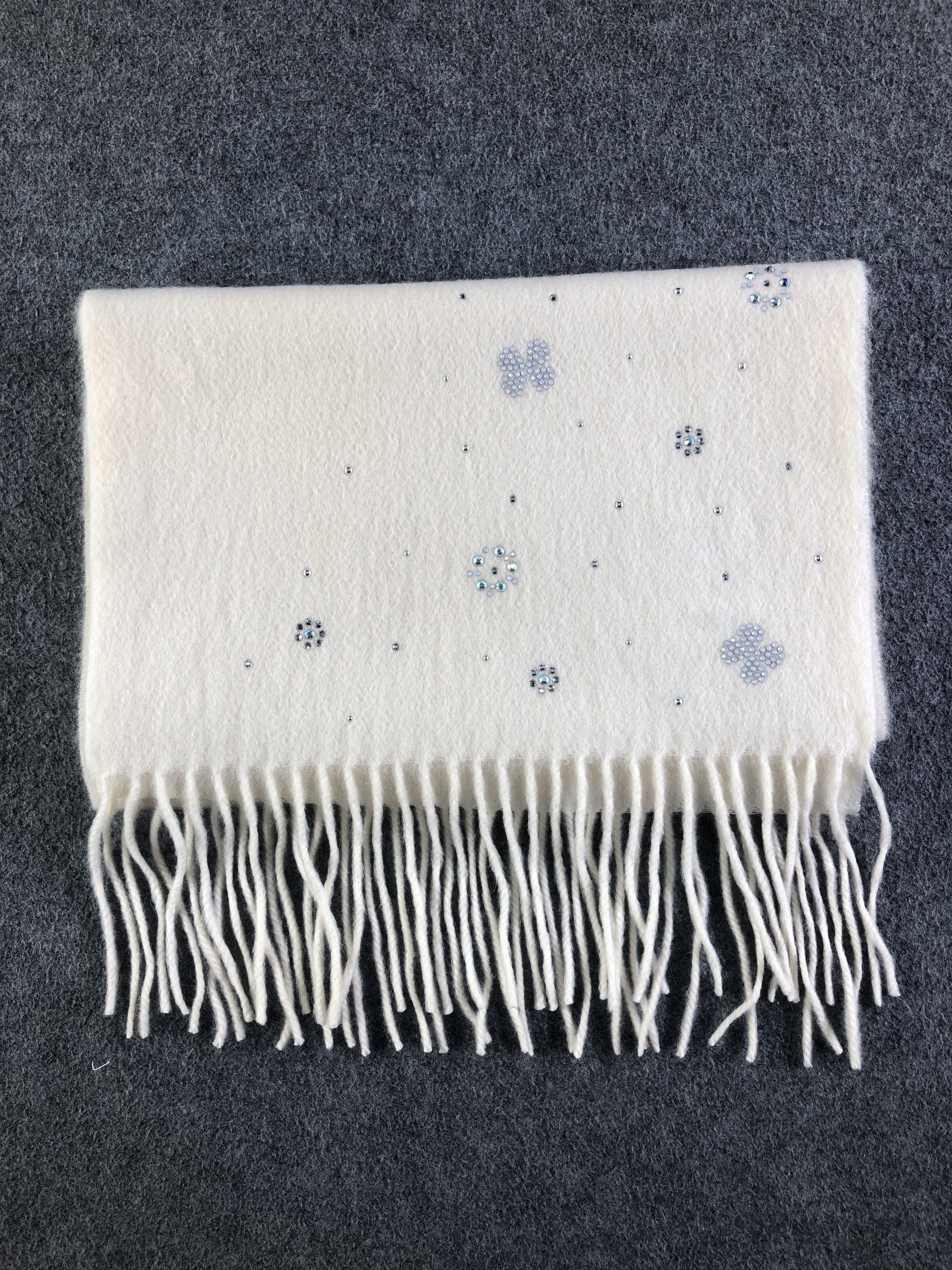 Furla × Vintage Furla Cashmere Scarf / Muffler / Neckwear SS1240 Size ONE SIZE - 7 Thumbnail