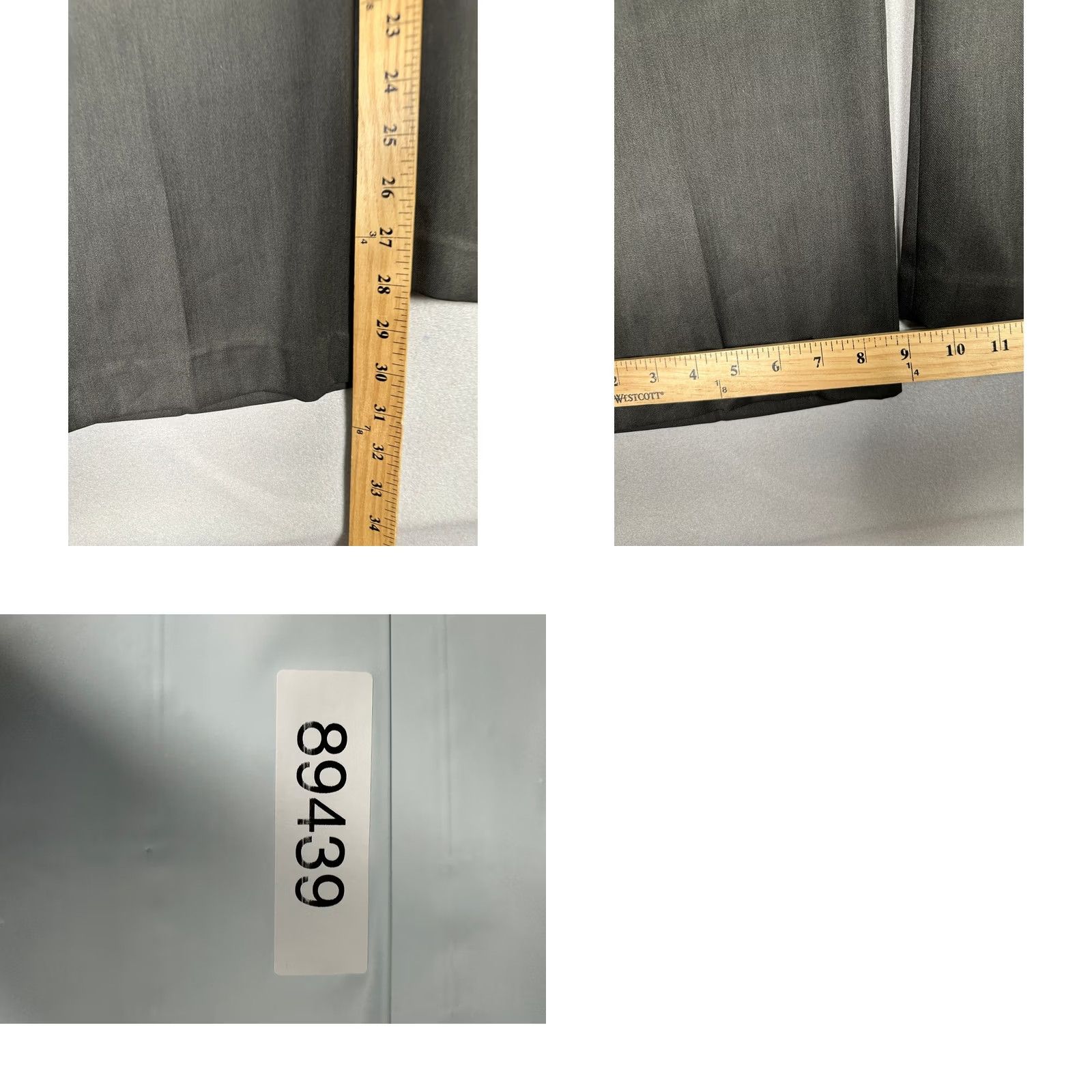 Van Heusen Van Heusen Ultimate Traveler Dress Pants Mens 40x30 Gray Straight Fit NEW Size US 40 / EU 56 - 8 Thumbnail