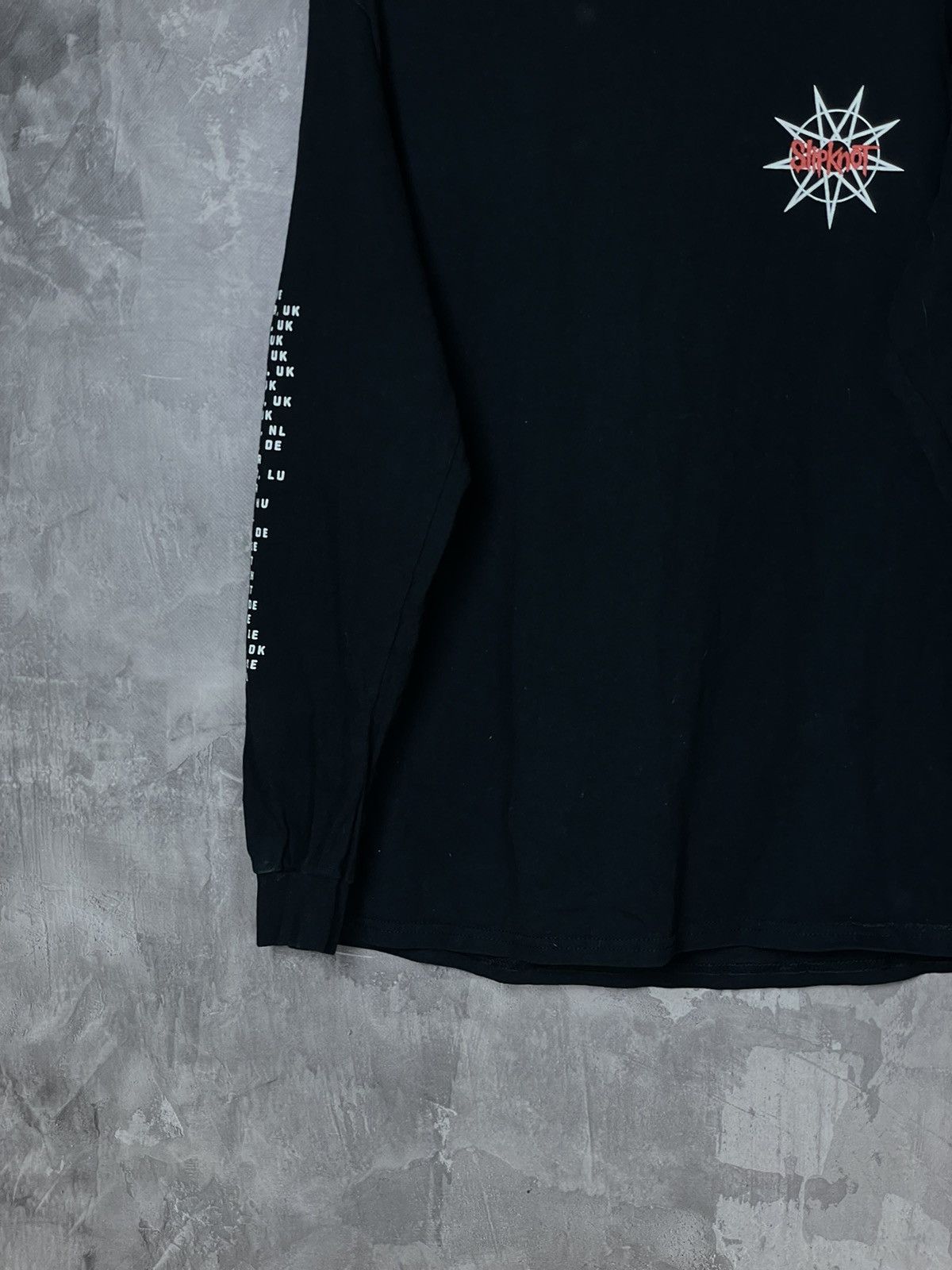 Band Tees × Slipknot × Vintage Vintage Slipknot Y2K Band Punk Rock Tour Long Sleeve Shirt Size US M / EU 48-50 / 2 - 6 Thumbnail