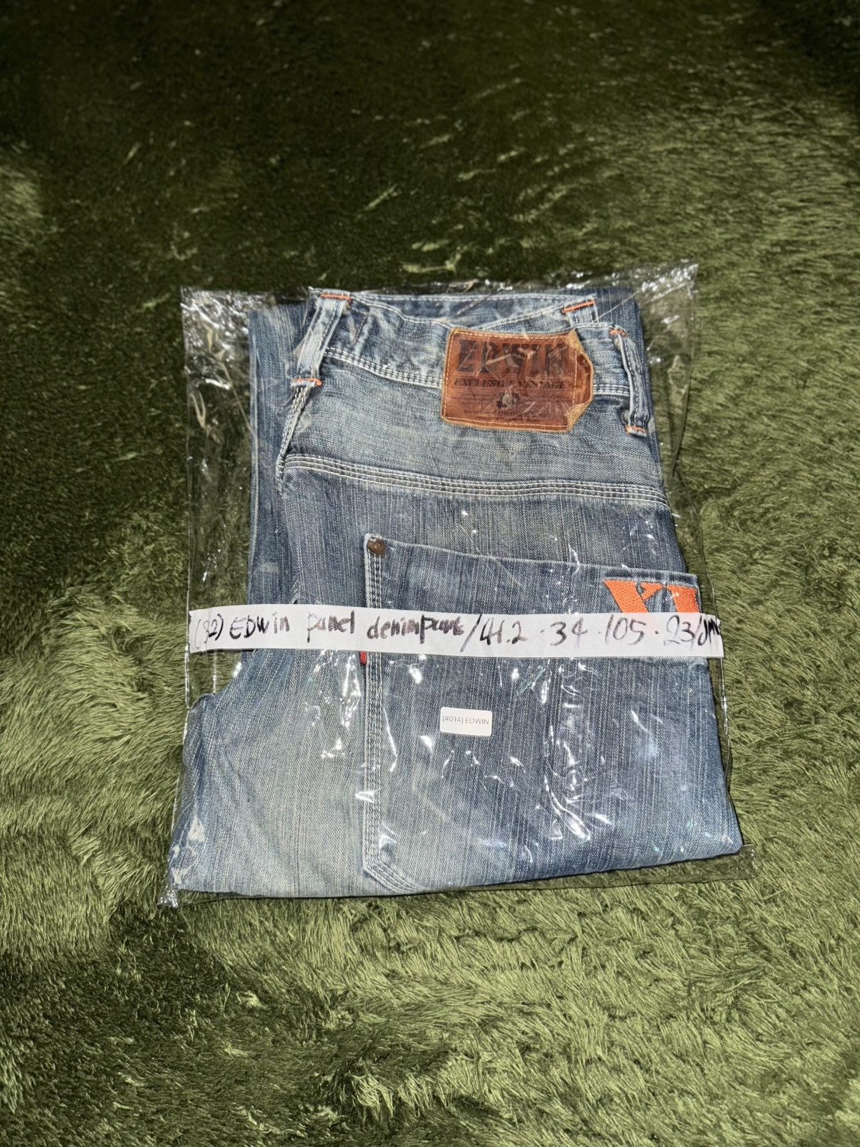 Edwin [32] EDWIN Japan Panel Detail Triple-Stitch Denim Pants Size US 32 / EU 48 - 14 Thumbnail