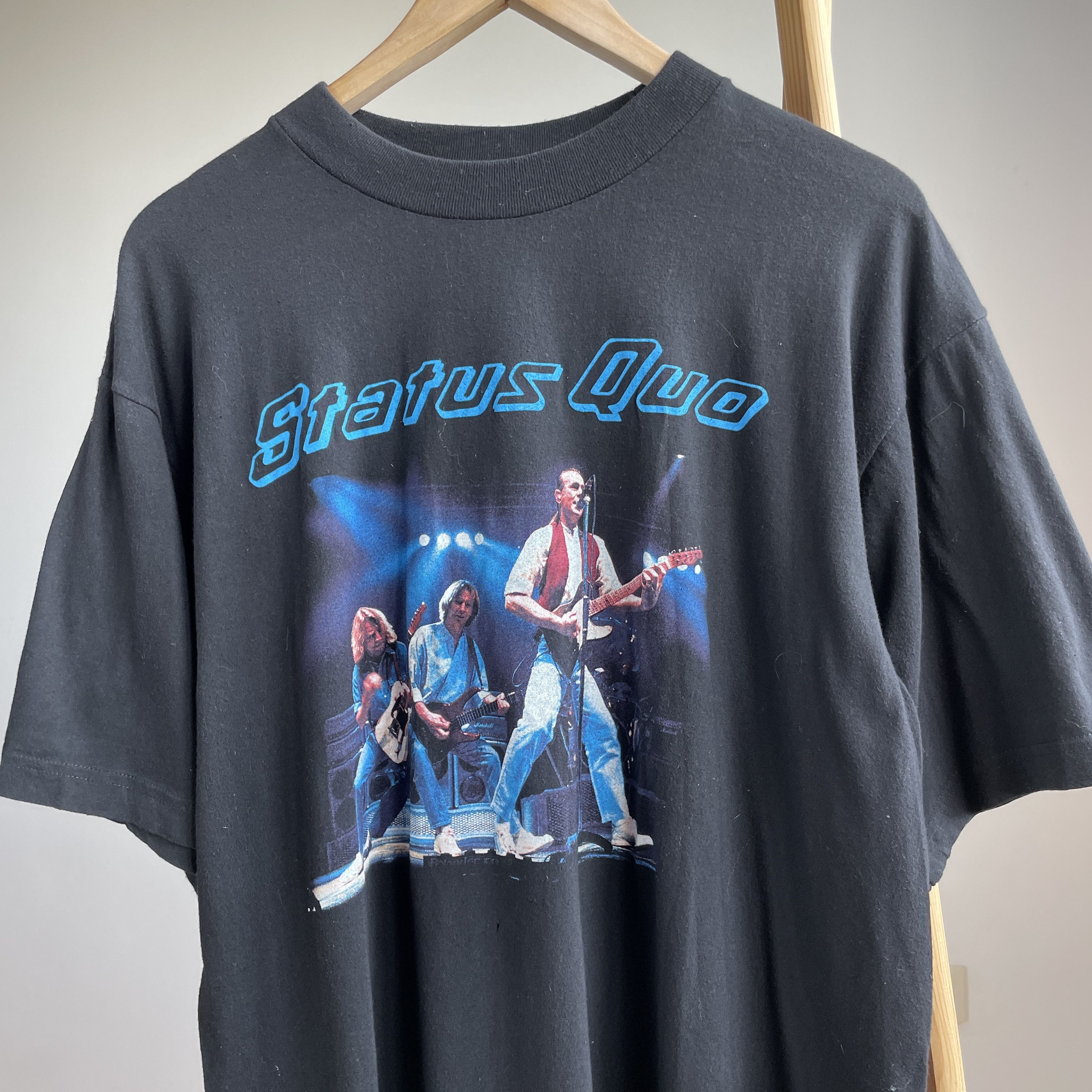 Band Tees × Vintage Status Quo Vintage 1996 Can't Stop World Tour T-Shirt Size L Size US L / EU 52-54 / 3 - 3 Thumbnail
