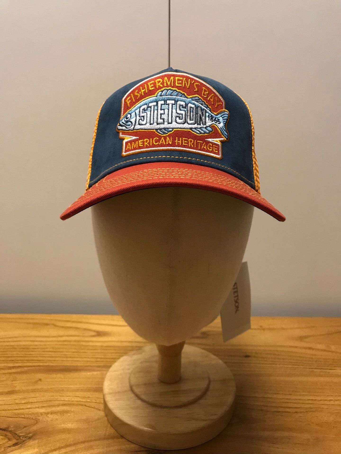 Stetson Stetson Embroidered Trucker Baseball Cap Size ONE SIZE - 1 Thumbnail
