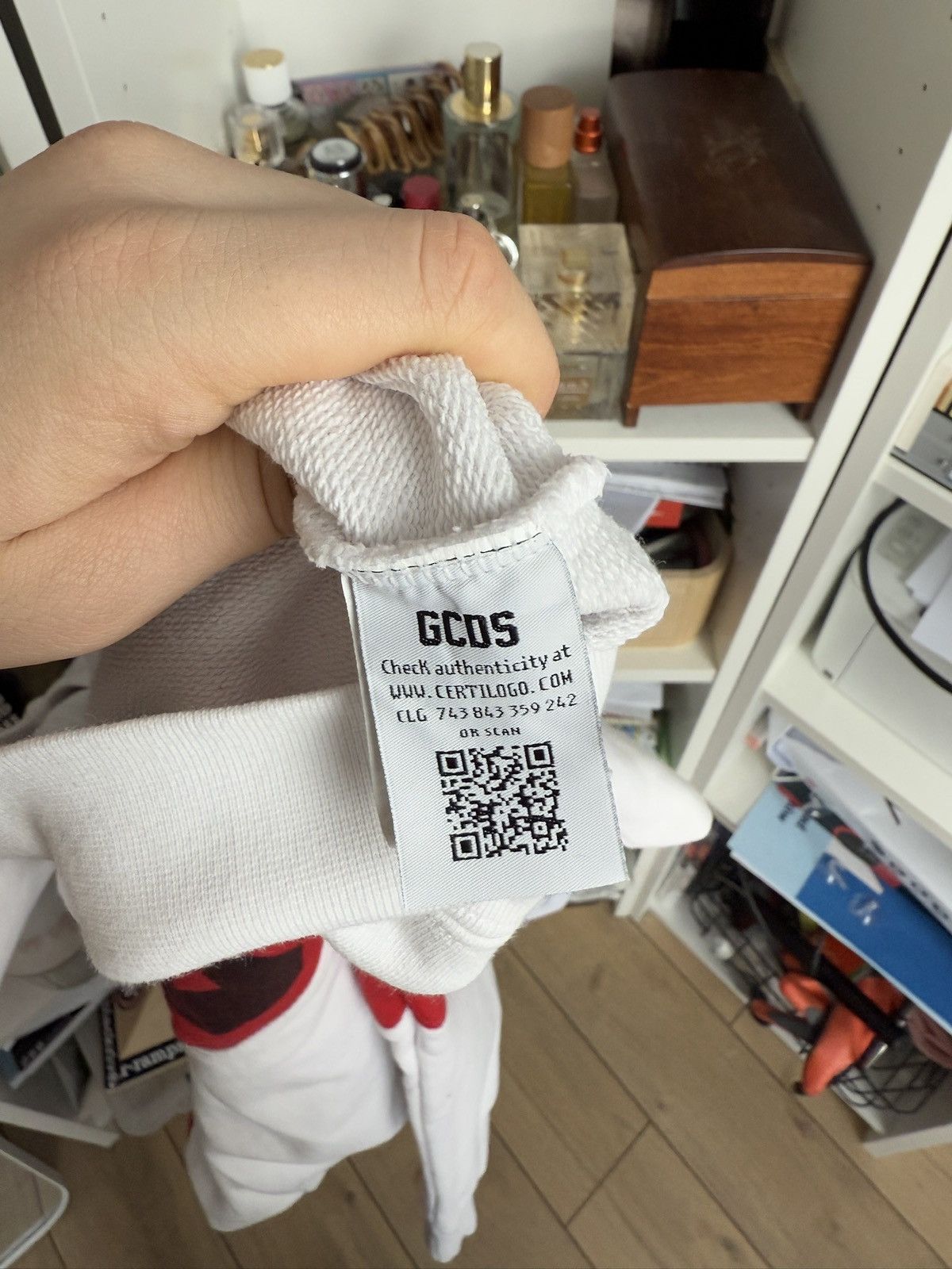 Designer × GCDS GCDS big spellout logo boxy baggy sweatshirt crewneck S italy Size US S / EU 44-46 / 1 - 7 Thumbnail