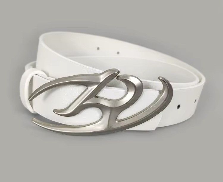 Leather Y2K Gothic PU Leather Belt Size ONE SIZE - 2 Thumbnail
