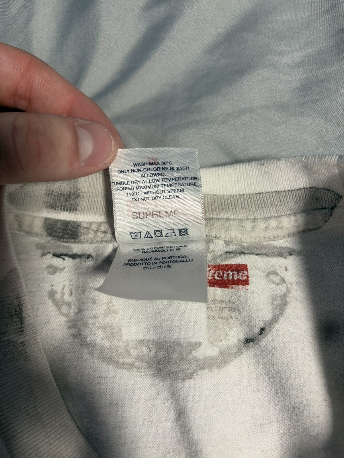 Maison Margiela × Supreme Supreme x mm6 t-shirt Size US M / EU 48-50 / 2 - 4 Thumbnail