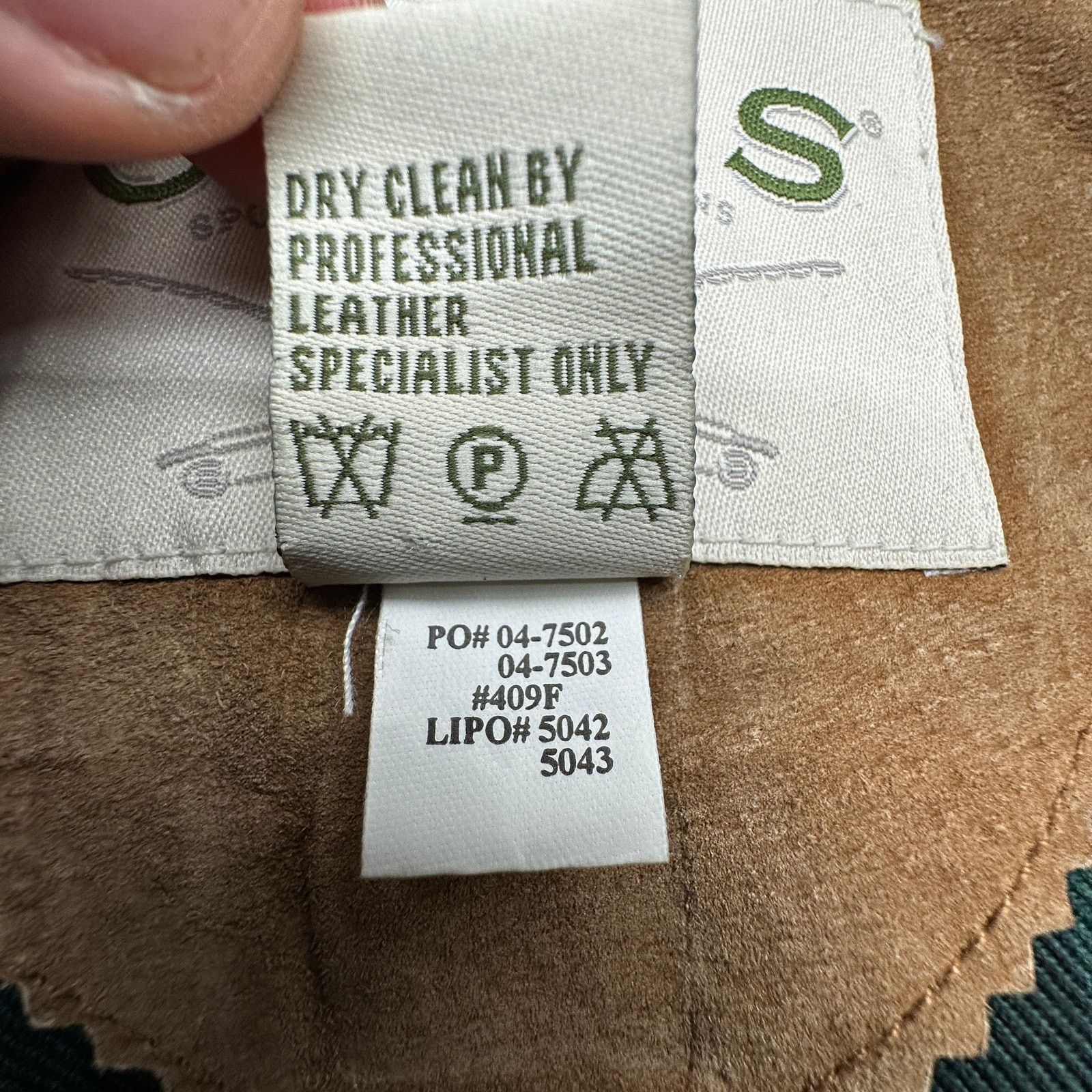 Orvis Orvis Suede Bomber Western Plaid Cotton Lined Jacket Large Size US L / EU 52-54 / 3 - 9 Thumbnail