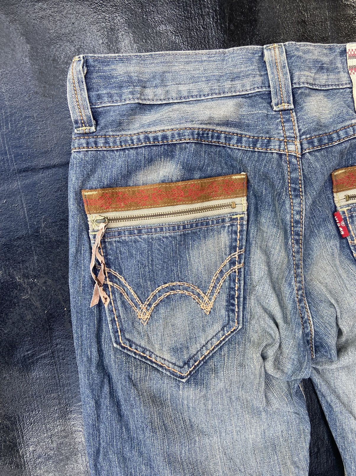 Edwin Vintage Edwin distressed fashion kmrii if six was nine Size US 35 - 8 Thumbnail