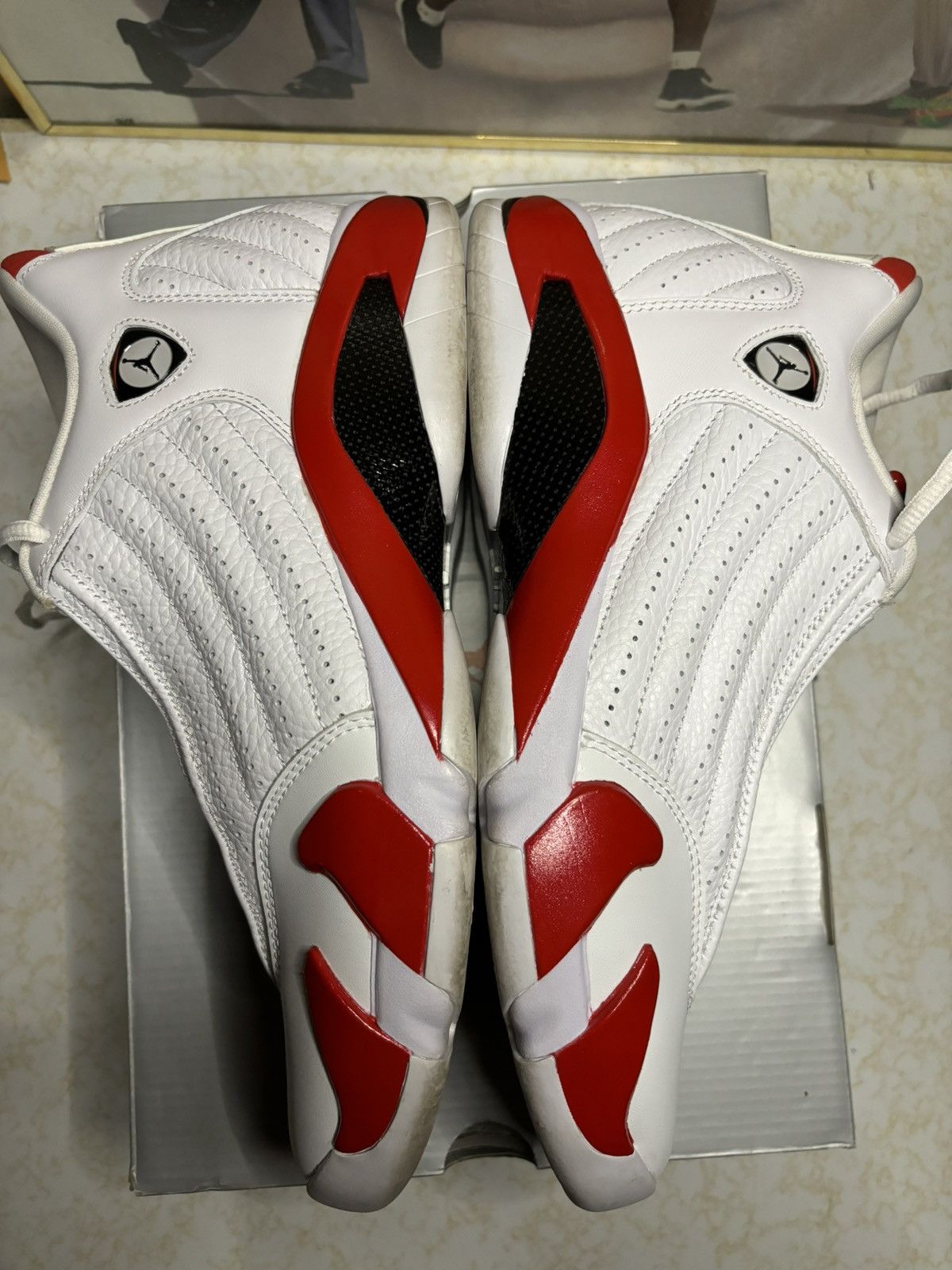 Jordan Brand Jordan Retro 14 ‘Candy Cane’ Size US 11.5 / EU 44-45 - 4 Thumbnail