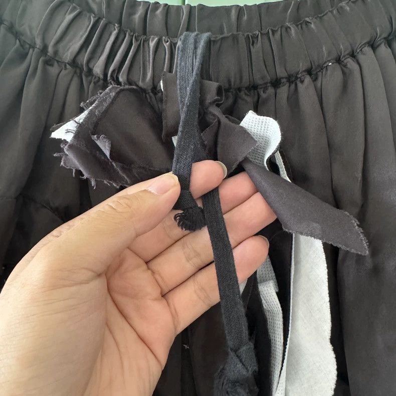 Comme des Garcons Comme des Garcons size XS Black and white stitching oversk Size 22" - 9 Thumbnail