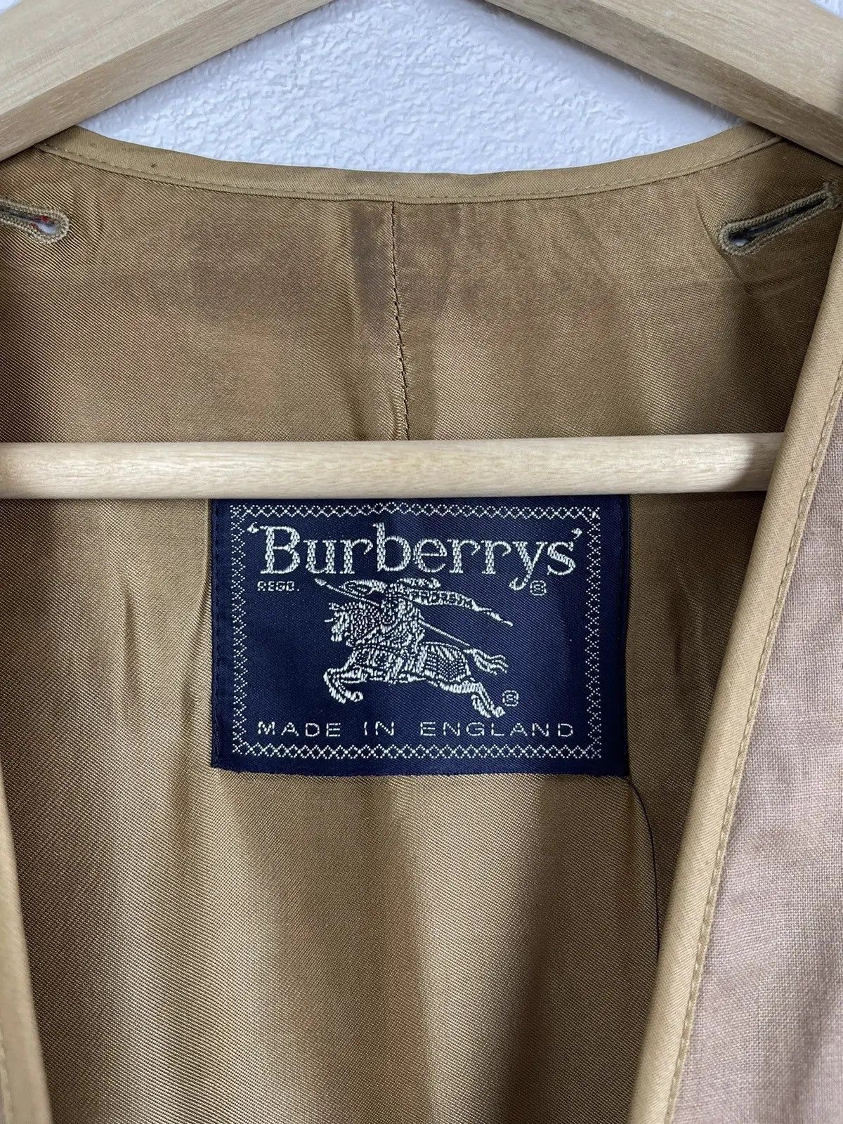 Burberry Vintage 90s Burberry Lining Wool Vest Check Nova Size L / US 10 / IT 46 - 5 Thumbnail