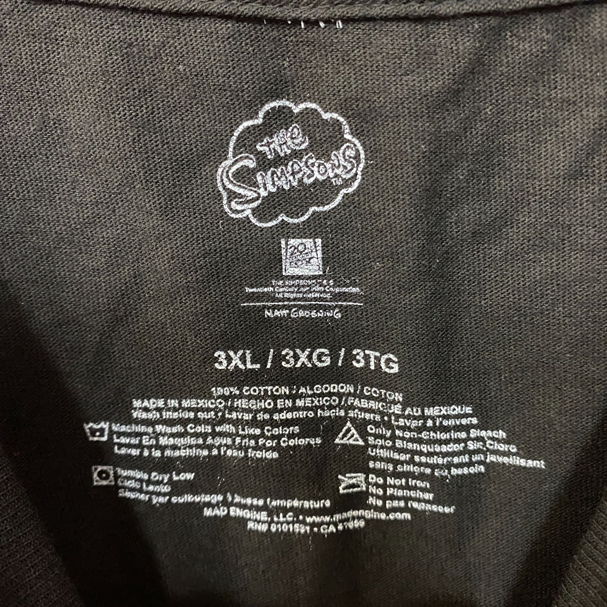 The Simpsons The Simpsons Classic Couch T-shirt size 3XL Size US XXL / EU 58 / 5 - 4 Thumbnail