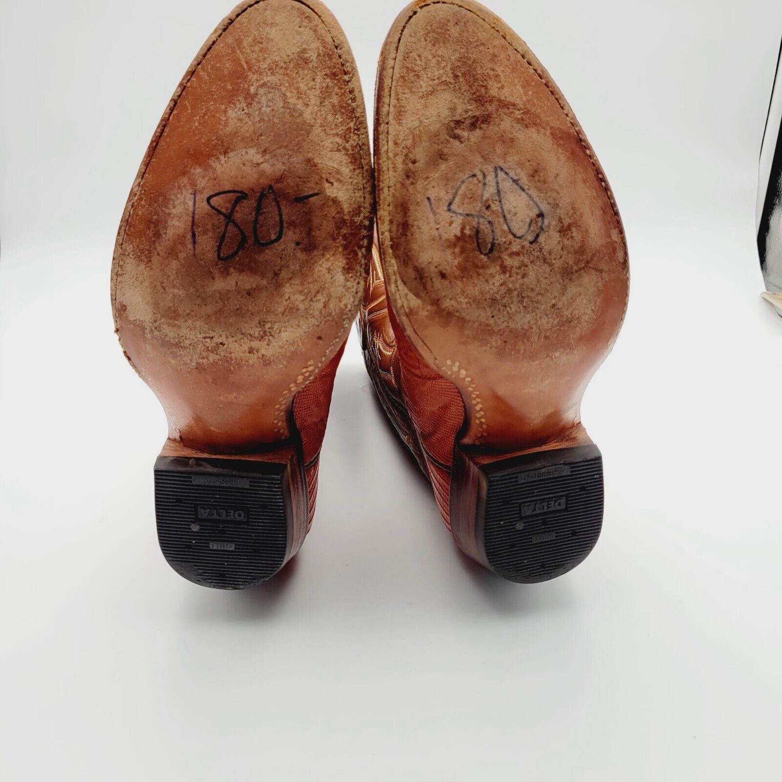 Vintage Cowtown Boots Lizard Cowboy Boots Sz 8 E Model 840 Exotic Size US 8 / EU 41 - 10 Thumbnail