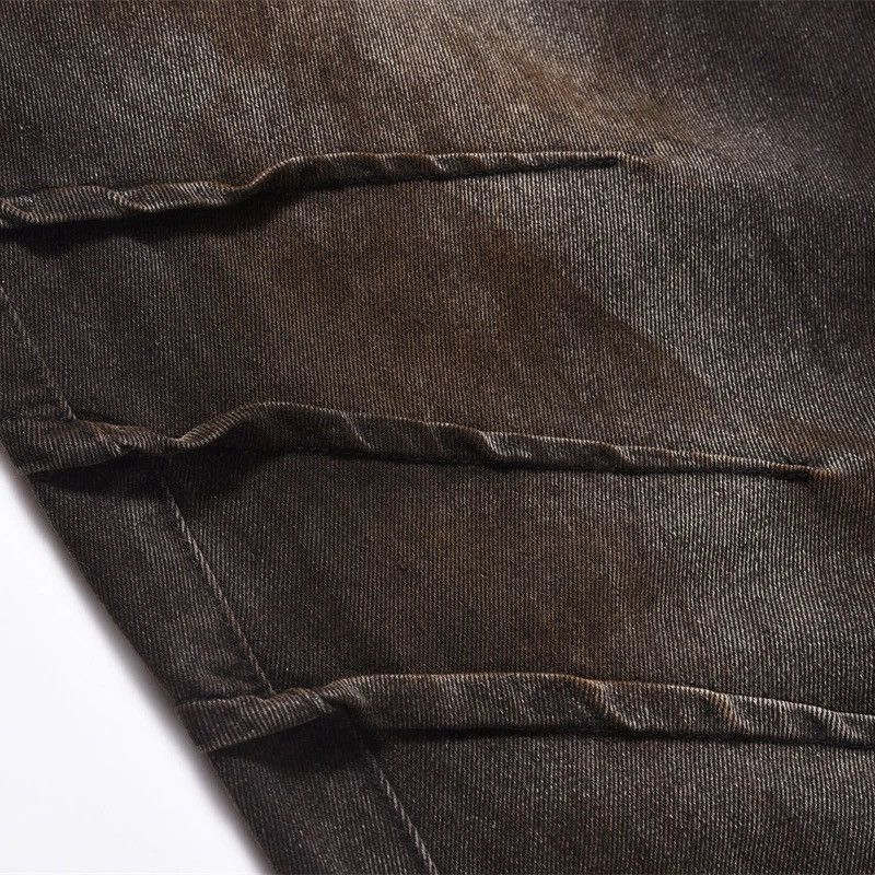 Japanese Brand × Vintage Streetwear Washed Gradient Wide Leg Jeans Design Trousers Size US 32 / EU 48 - 10 Thumbnail