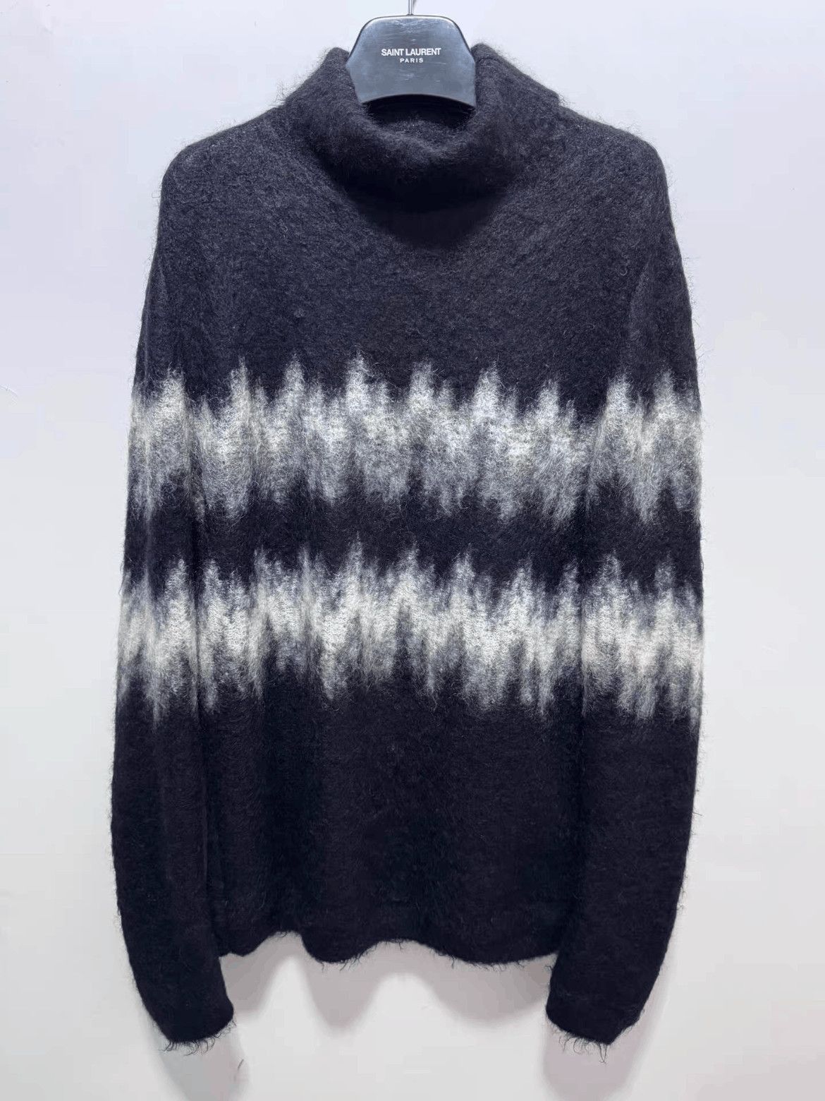 Saint Laurent Paris 20AW Mohair Knitwear Sweater-2508
