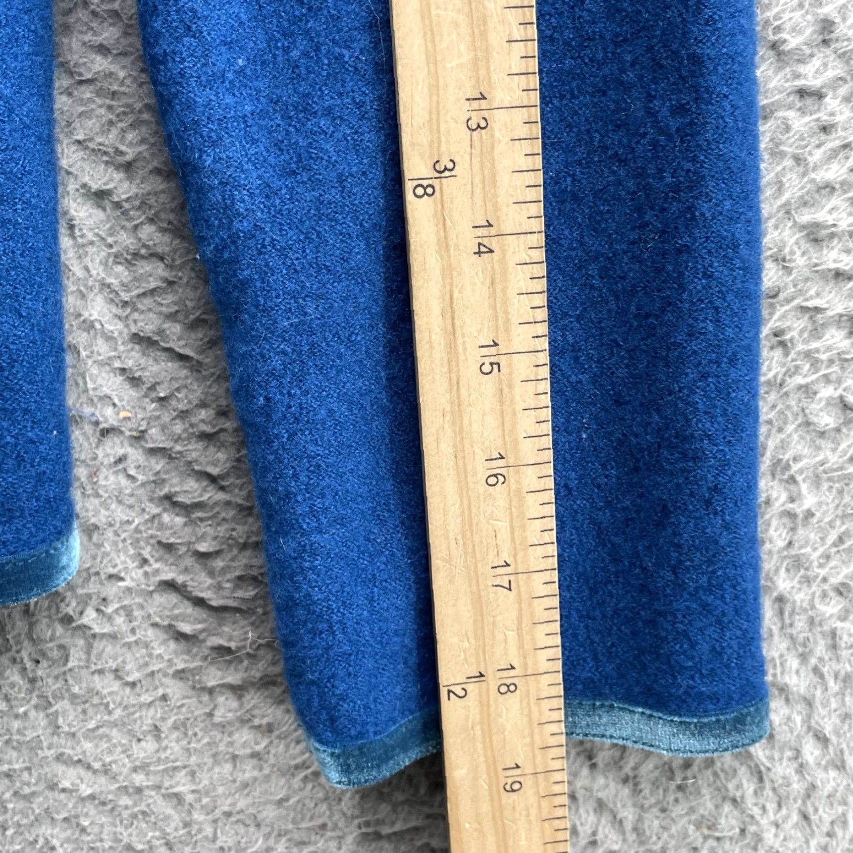 Talbots Talbots Cardigan Jacket Womens M 100% Merino Wool Blue 90s Preppy Chic Classic Outdoor Casual Business Womens Jacket Size M / US 6-8 / IT 42-44 - 7 Thumbnail