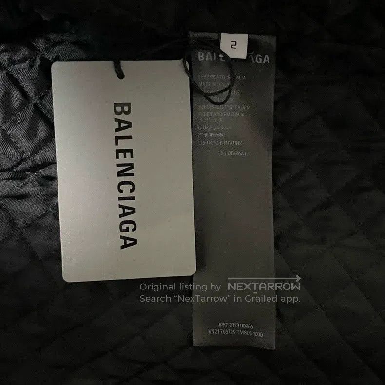 Balenciaga Balenciaga Reversed Biker Leather Jacket Size US M / EU 48-50 / 2 - 4 Thumbnail