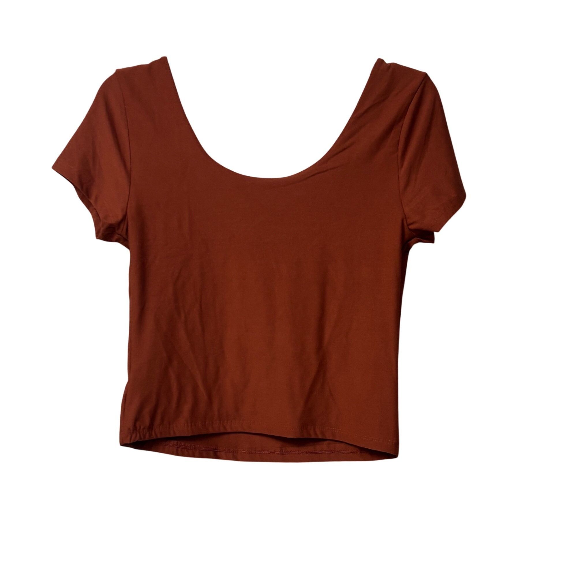 Other Pink Rose Wolmen's U-neck, Cup Sleeve Compression Cropped To Size L / US 10 / IT 46 - 6 Thumbnail