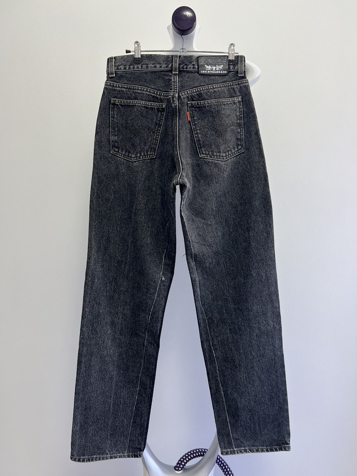 Levi's × Levi's Vintage Clothing × Vintage Vintage Levis 618 Made in Italy Washed Gray Denim Jeans Size US 30 / EU 46 - 1 Thumbnail