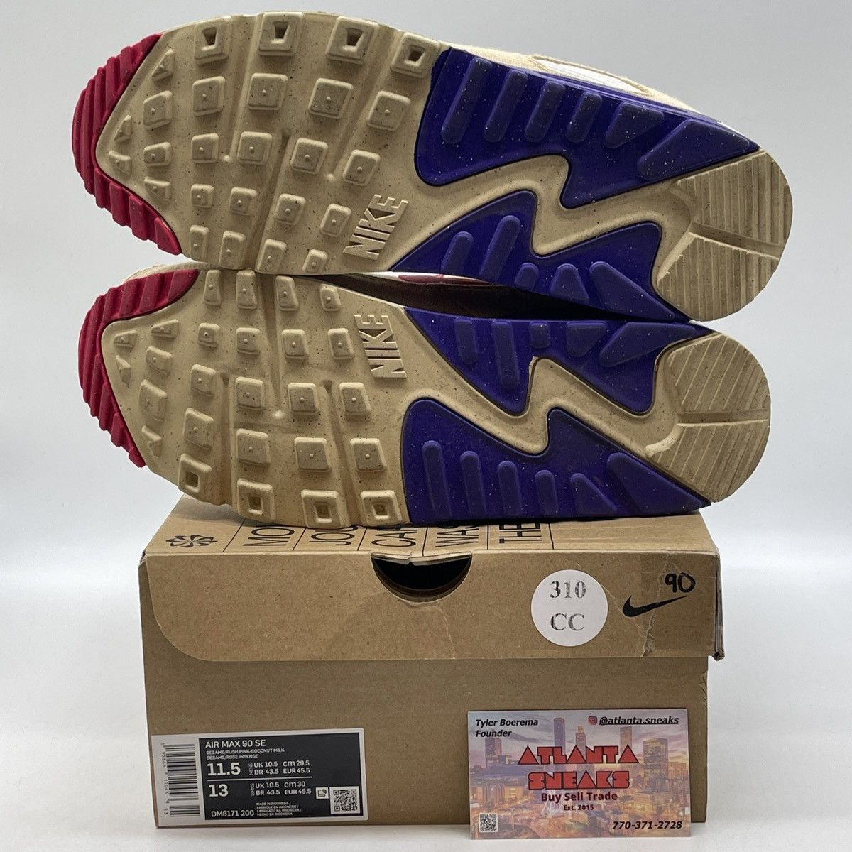 Nike Air max 90 air sprung Size US 11.5 / EU 44-45 - 7 Thumbnail