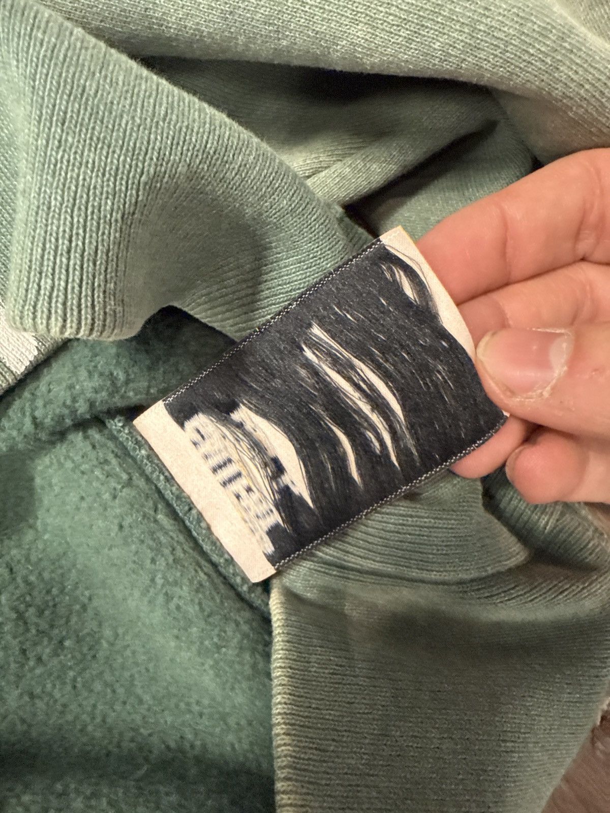 Gallery Dept. Gallery dept center logo paint hooded sweatshirt green med Size US M / EU 48-50 / 2 - 3 Thumbnail