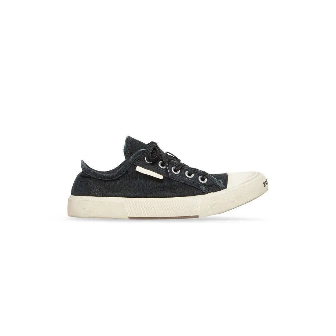 Balenciaga o1bcso1str0925 Paris Low Top Sneakers in Black/White Size US 9 / IT 39 - 1 Thumbnail