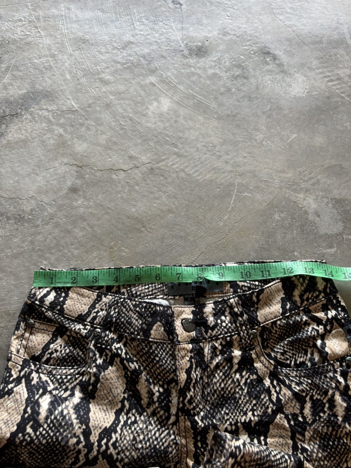 Tripp NYC TRIPP NYC snake printed skinny pant punk bondage gothic Size US 26 / EU 42 - 17 Thumbnail