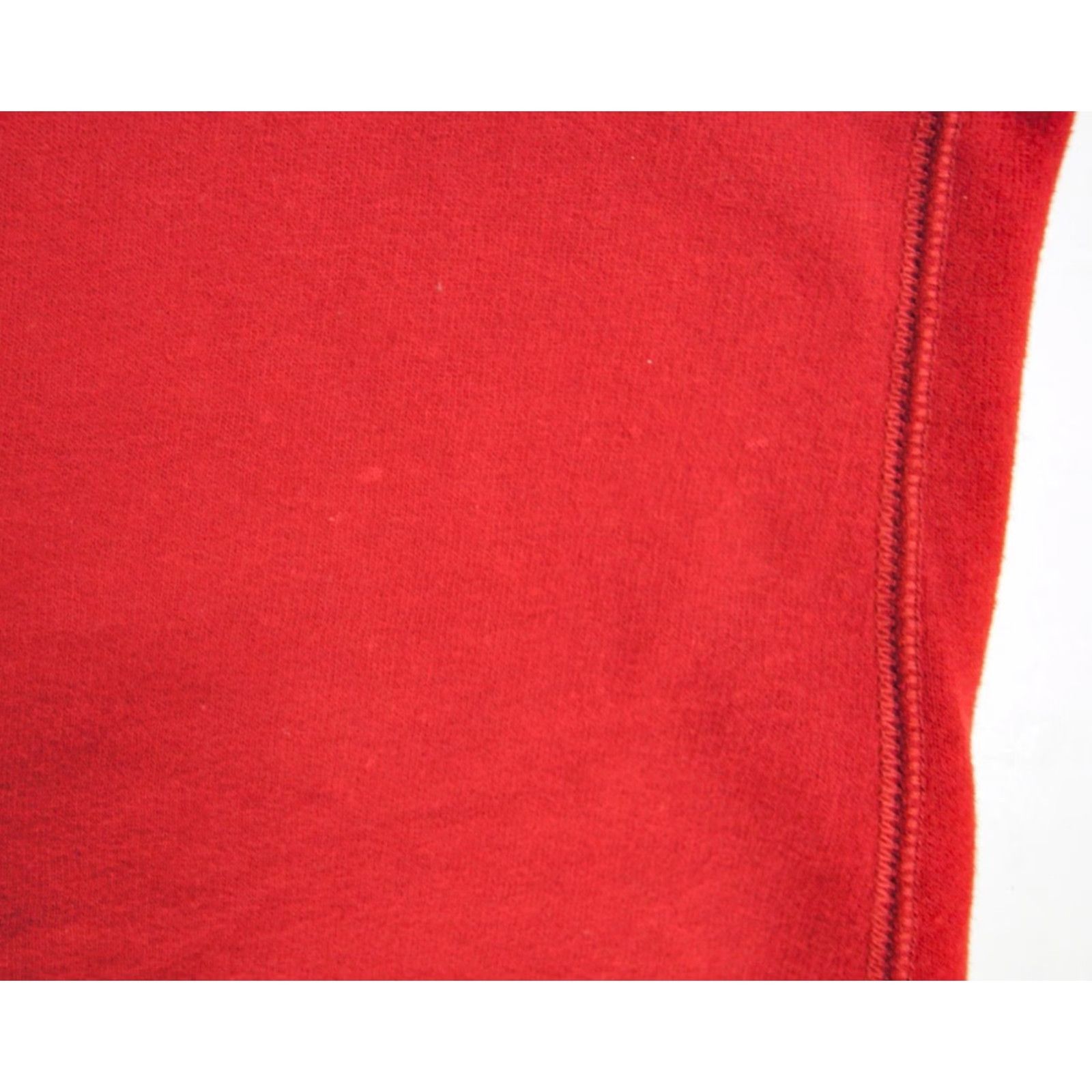 Abercrombie & Fitch Abercrombie & Fitch Sweatpants Womens Large Red Fleece Logo Spellout Flaws Size 36" / US 14 / IT 50 - 5 Thumbnail