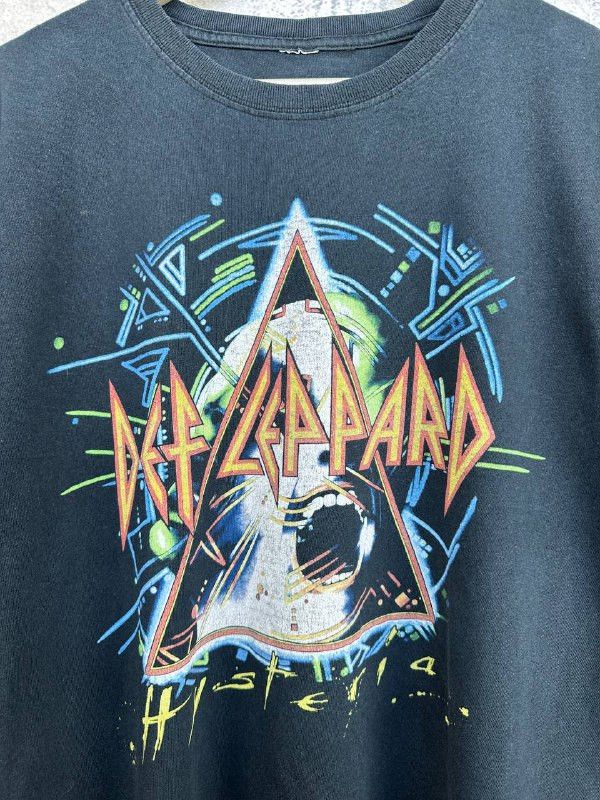 Def Leppard Def Leppard “Hysteria” Tour Graphic Tee Vintage Rock Band Size US XL / EU 56 / 4 - 7 Thumbnail