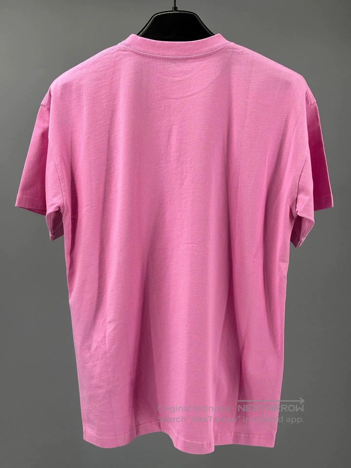Balenciaga balenciaga pink t-shirt with logo embroidery. Size US XS / EU 42 / 0 - 4 Thumbnail