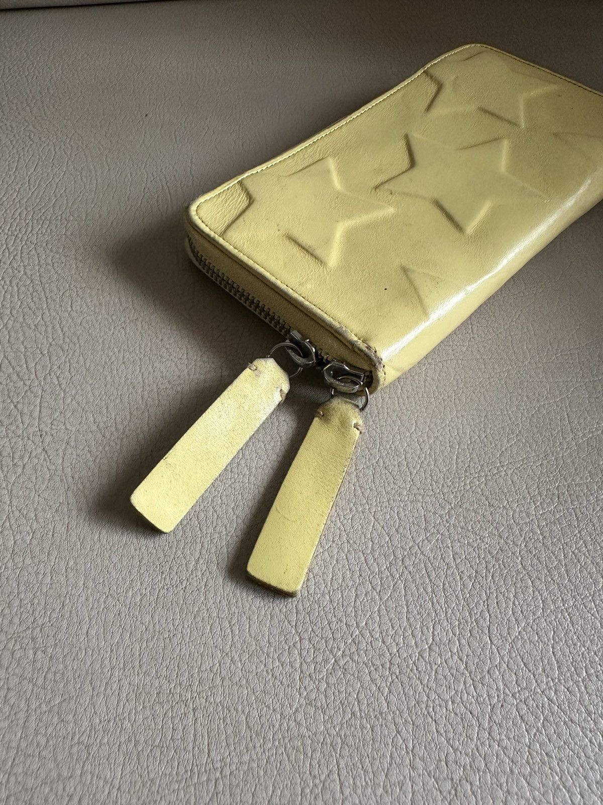 Maison MIHARA YASUHIRO Miharayasuhiro Star Embossed Leather Wallet Size ONE SIZE - 5 Thumbnail