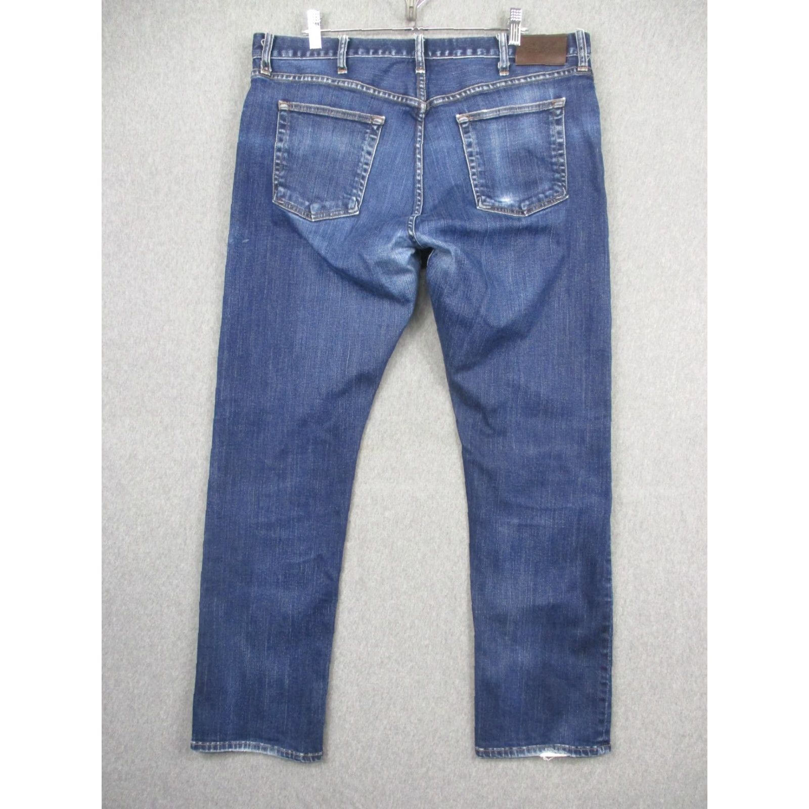 Brooks Brothers Brooks Brothers 1818 Denim Jeans Mens Straight 38x32 Regular Blue 1818 Denim Size US 38 / EU 54 - 5 Thumbnail