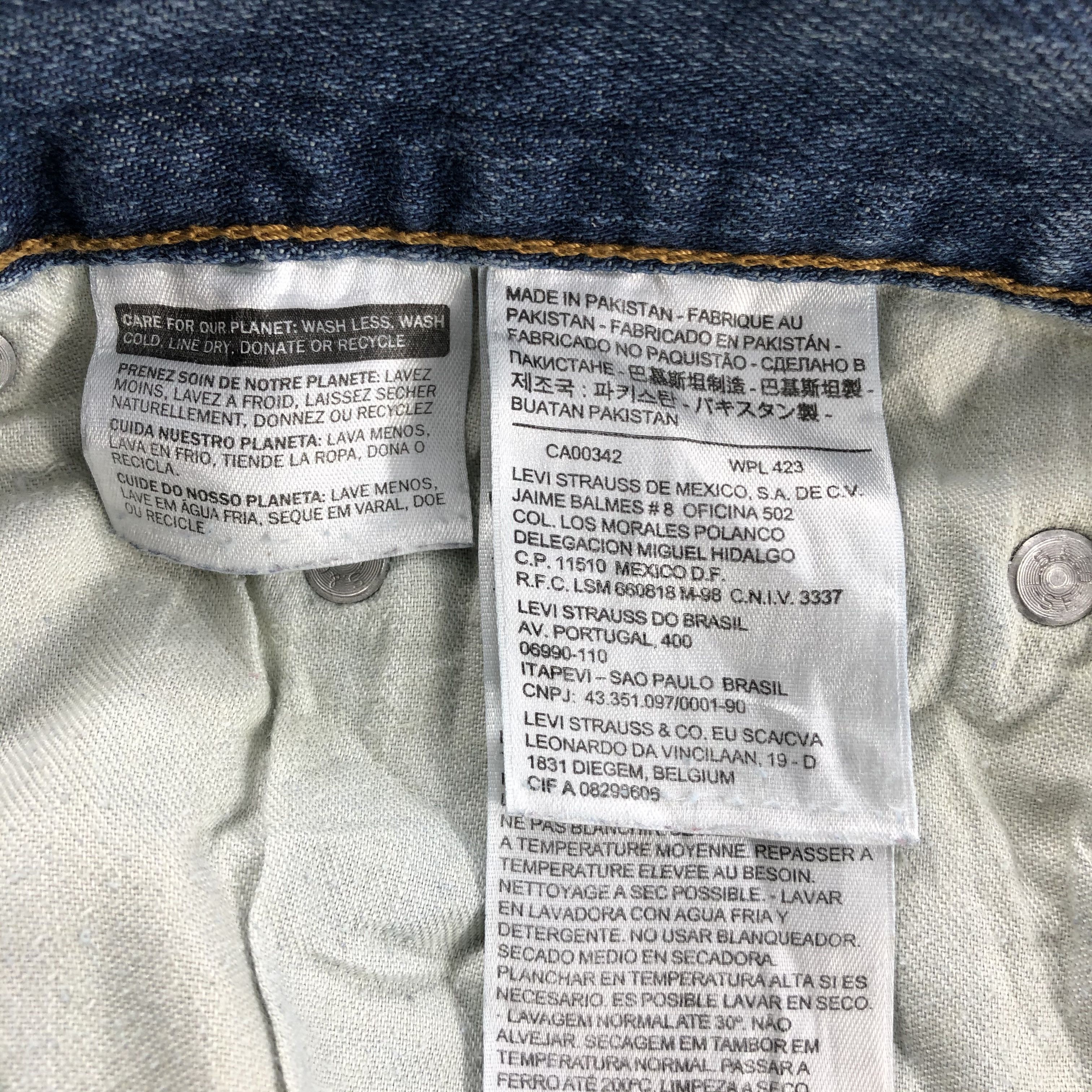 Levi's × Vintage Vintage Levis 559 Earth Tone Jeans-JM2232 Size US 38 / EU 54 - 15 Thumbnail