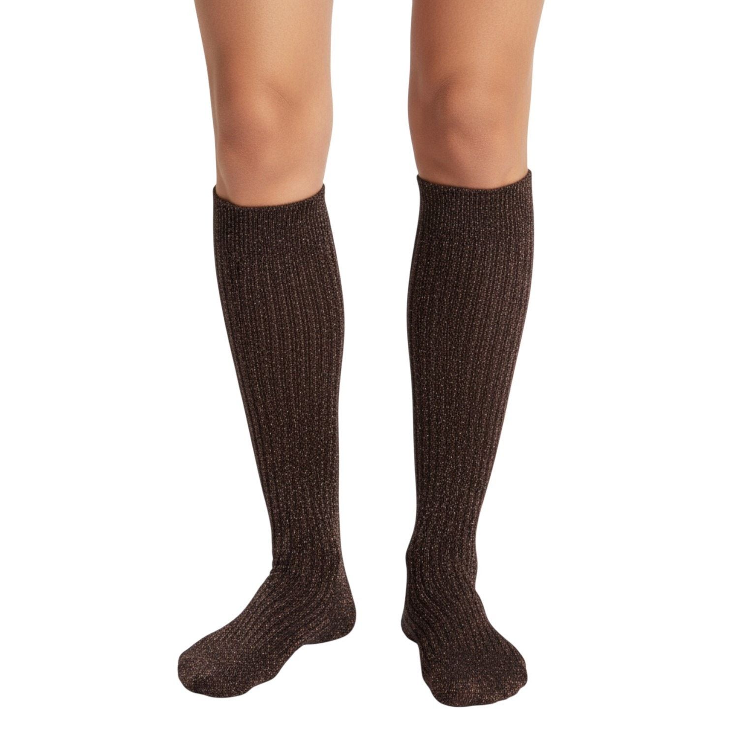 Gucci Gucci Wool Red/Black Metallic Crew Socks, M9 20-22cm Size ONE SIZE - 5 Thumbnail