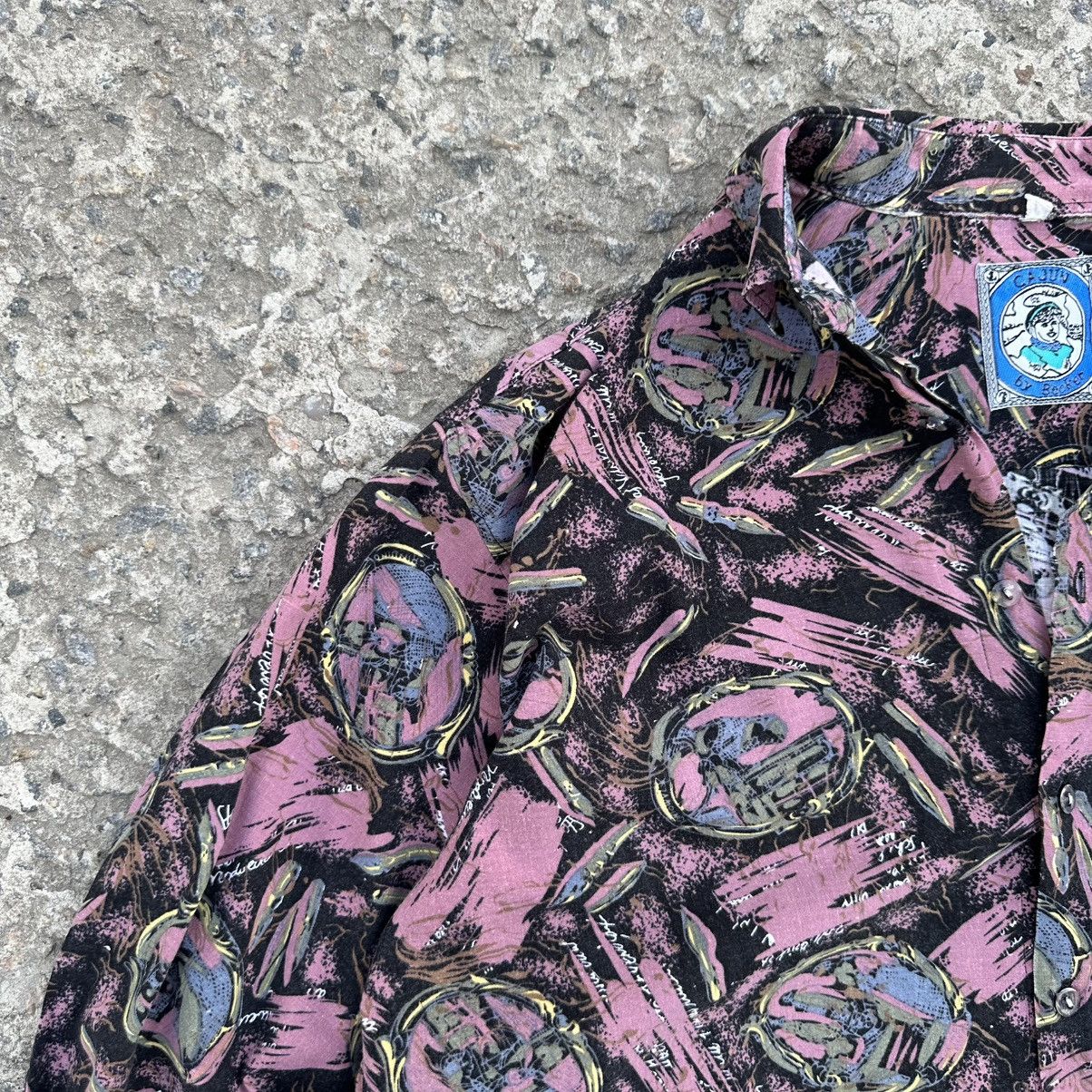 Japanese Brand × Le Grande Bleu (L.G.B.) Vintage Japanese Style Cajun by Becker Shirts Button Up 90s Size US L / EU 52-54 / 3 - 3 Thumbnail