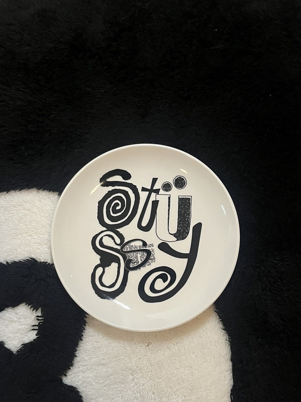 Stussy Scribble Arts Plate OS Brand New