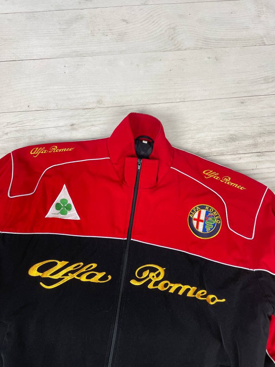 Vintage Alfa Romeo Jacket Large – dla dushy