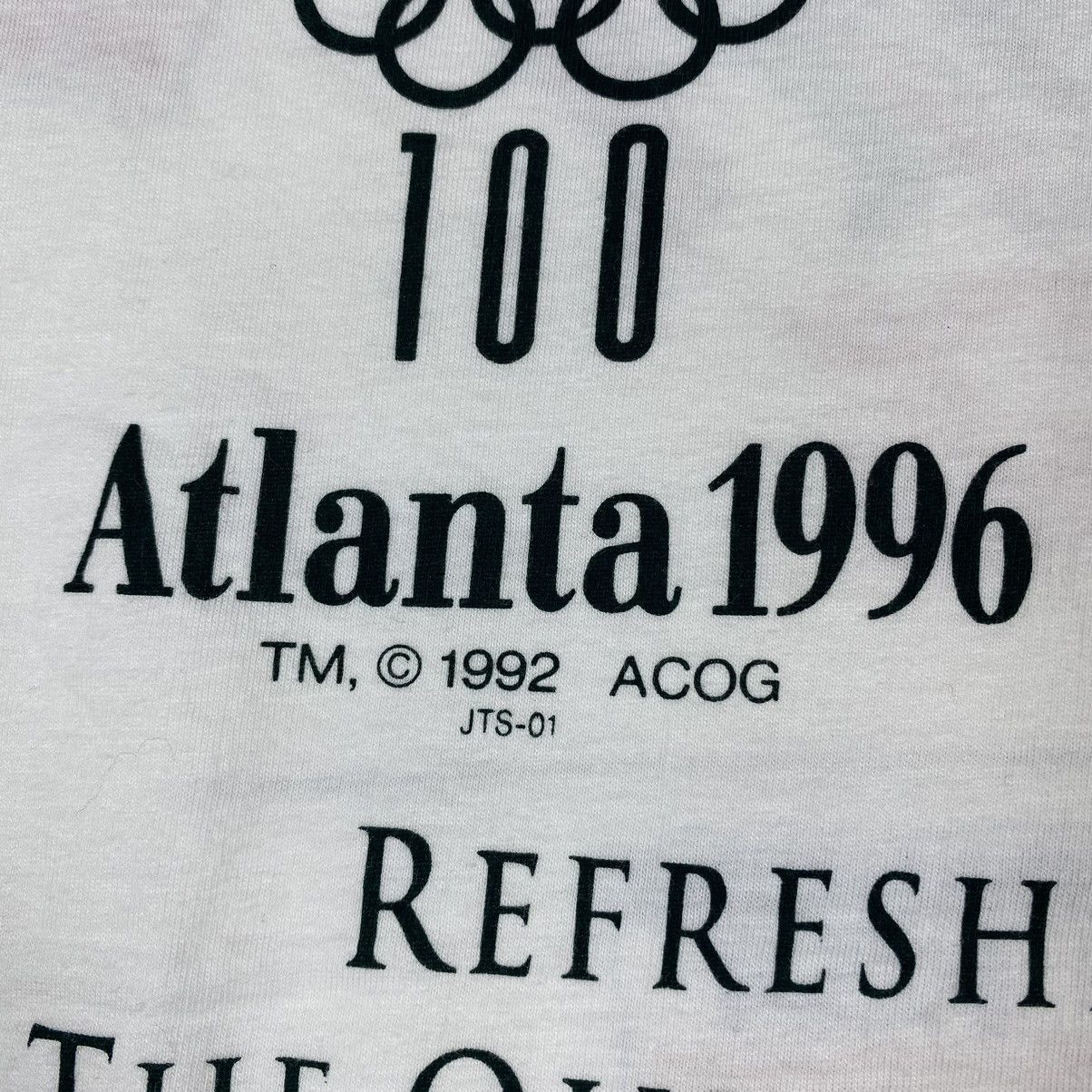 Coca Cola × USA Olympics × Vintage VINTAGE 90's OLYMPIC DAY RUN 100TH ANNIVERSARY TEE Size US L / EU 52-54 / 3 - 8 Thumbnail