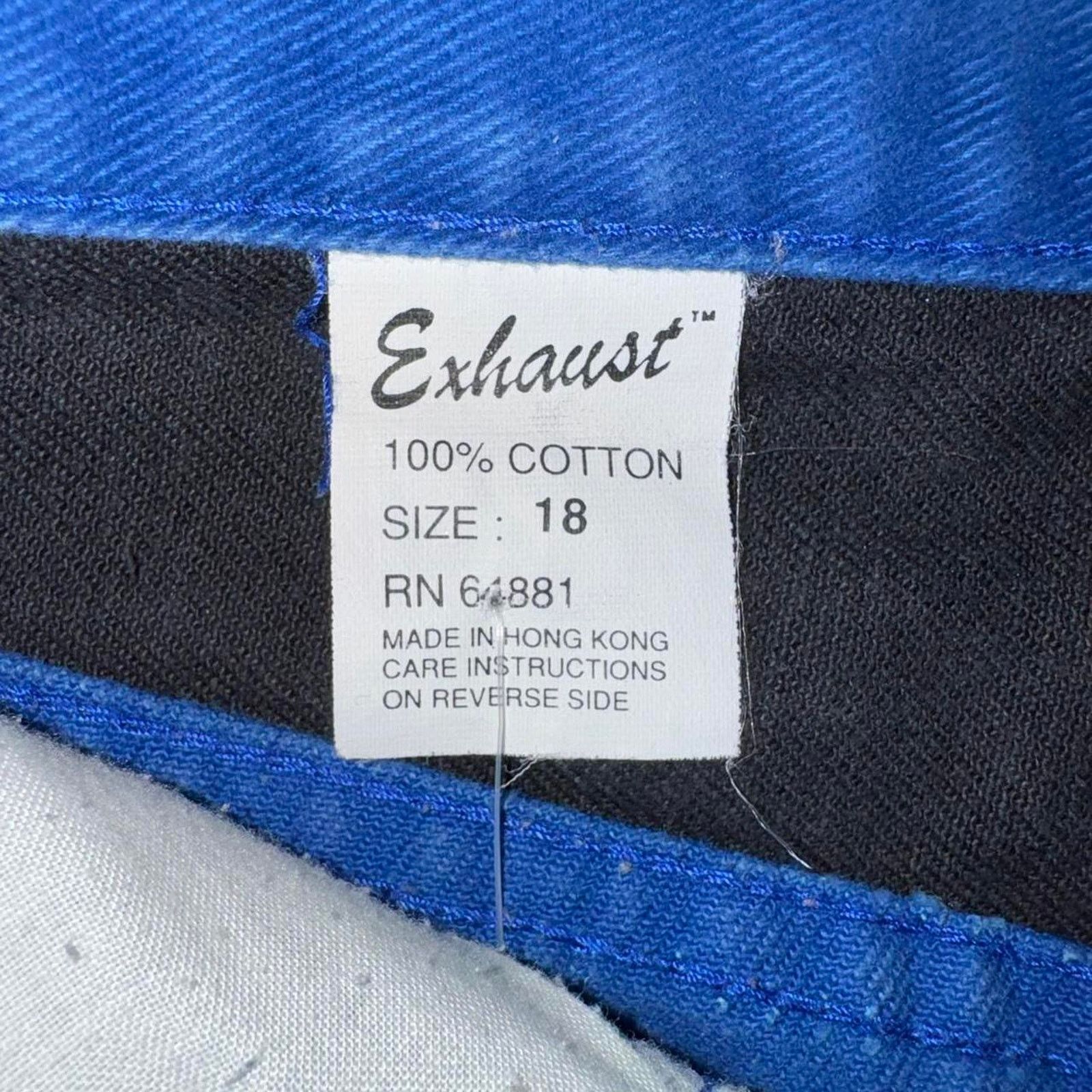 Vintage Vintage 90s exhaust jorts Size US 26 / EU 42 - 5 Thumbnail