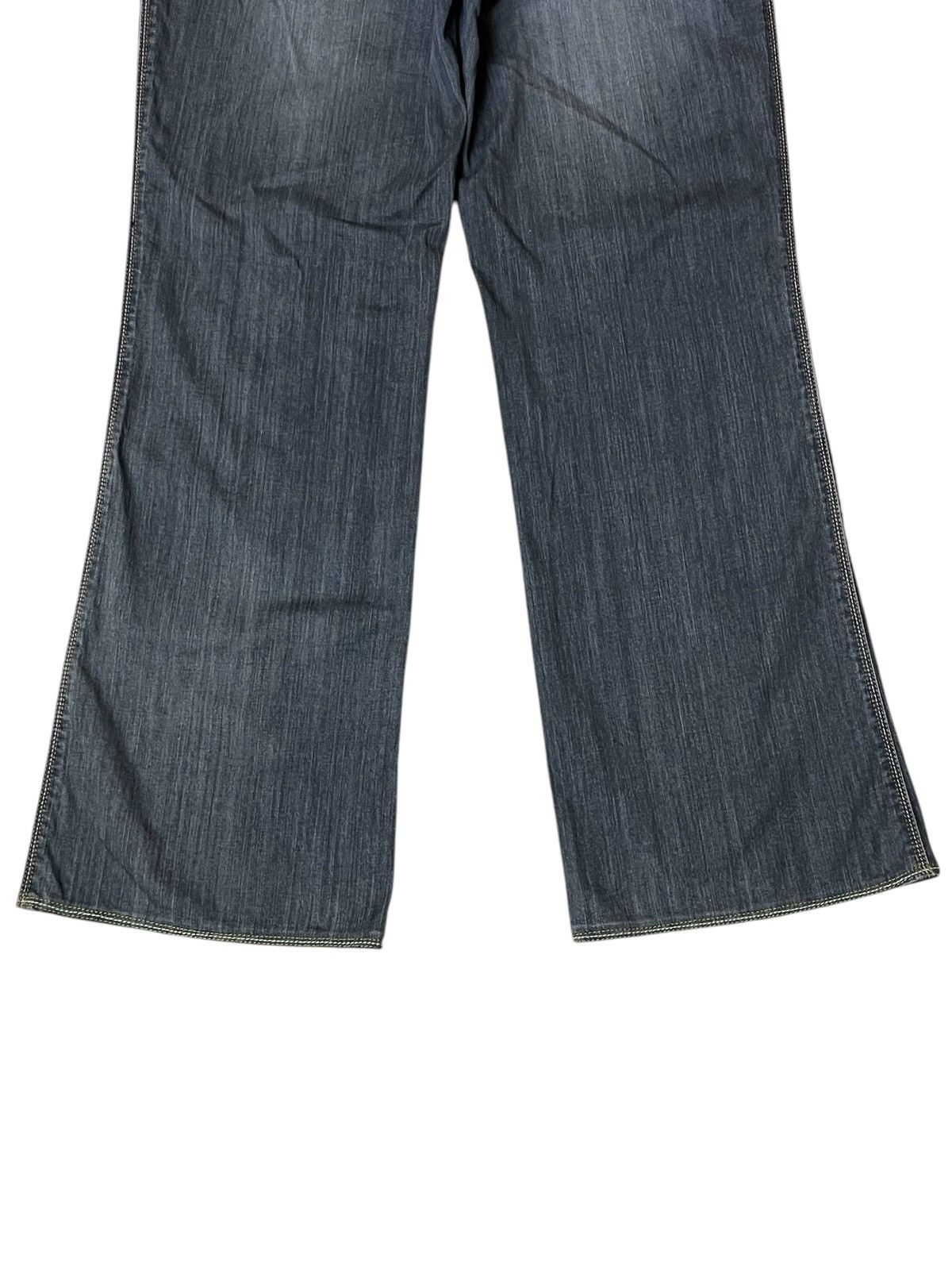 Hiroko Koshino Homme JAPANESE CULTURE “HIROKO KOSHINO” WITH STUDDED FLARED JEANS Size US 29 - 6 Thumbnail