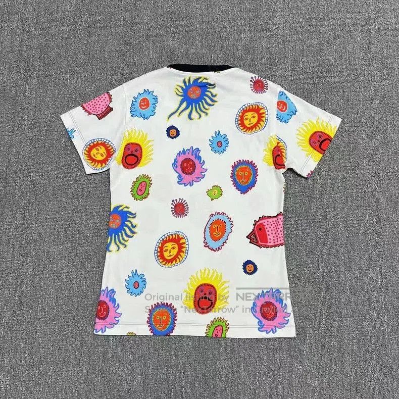 Louis Vuitton Louis Vuitton x Kusama Cartoon Badge Tee. Size US M / EU 48-50 / 2 - 2 Thumbnail