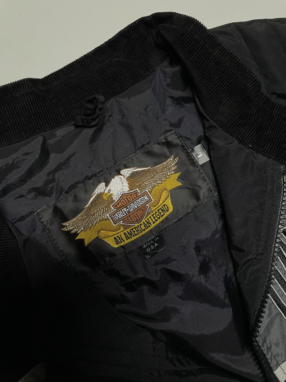 Harley Davidson × Vintage Harley Davidson motorcycle Racing Windbreaker Jacket Size US L / EU 52-54 / 3 - 20 Thumbnail